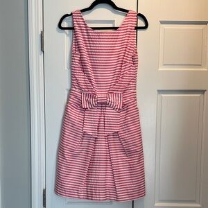 Pink Striped Kate Spade Dress (Size 2)